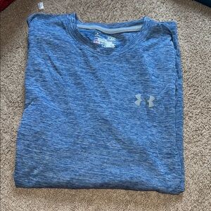Under Armour Blue Long Sleeve Performance Tee